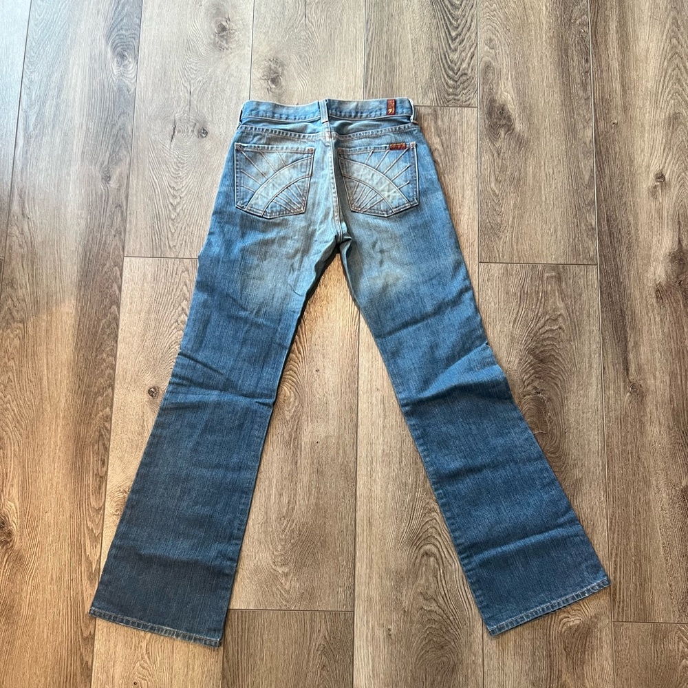 COPY - 7 for all Mankind vintage wash bootcut size 27